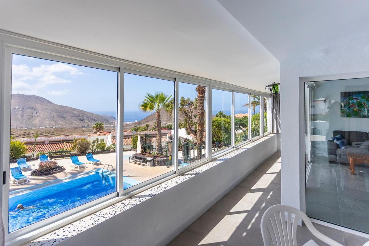 Villa Azure Horizon And Breeze - Panoramic Ocean View And Heated Pool Chayofa Exterior photo